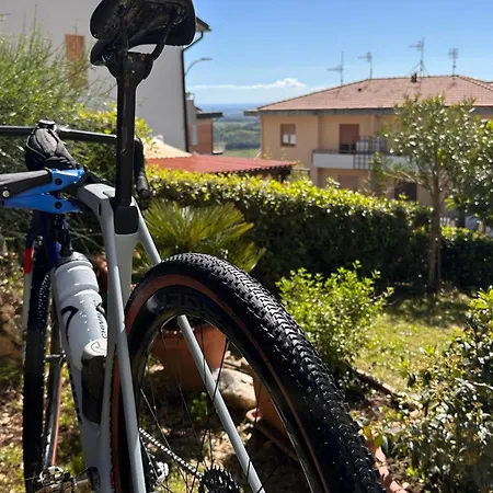 Apartamento Dolce - Mit Parkplatz - Bikeferien Meernah Massa Marittima